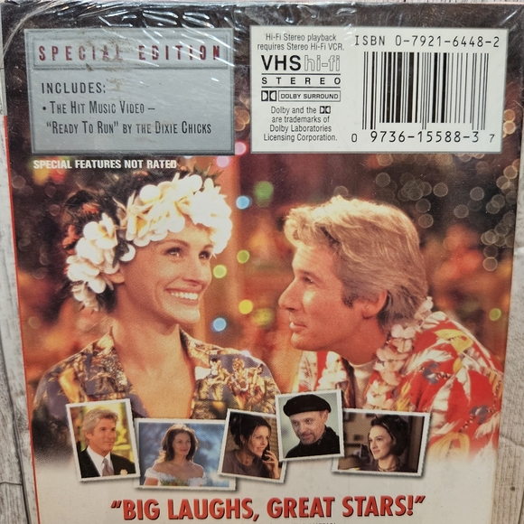 Runaway Bride VHS Special Edition Julia Roberts Richard Gere Paramount Pictures - Picture 3 of 7